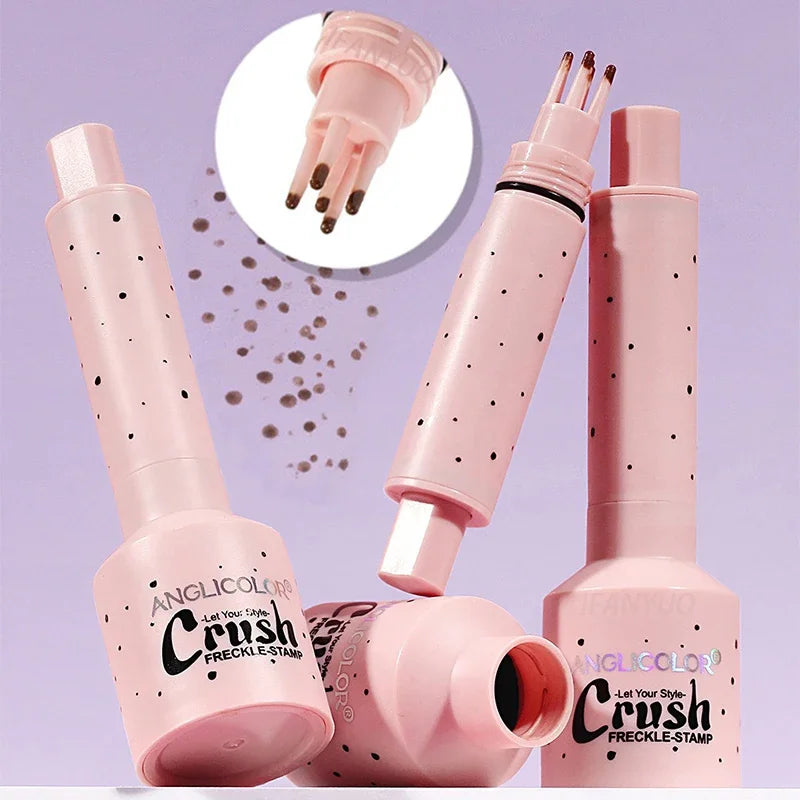 Achieve Flawless Freckles with Our Liquid Air Cushion Freckle Stamp Pen – Waterproof and Natural Simulation for Effortless Makeup Looks!