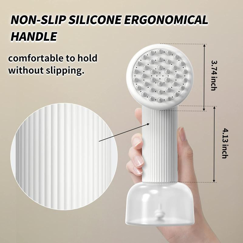 Transform Your Dog's Bath Time with the Uahpet Auto-Foaming Dog Bath Brush - Effortless Cleaning with Built-In Soap Dispenser
