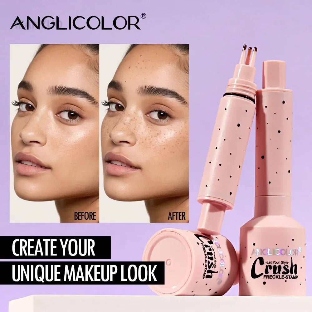 Achieve Flawless Freckles with Our Liquid Air Cushion Freckle Stamp Pen – Waterproof and Natural Simulation for Effortless Makeup Looks!